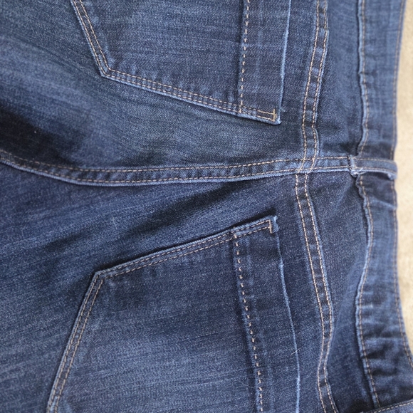 Vera Wang Indigo Wide Leg Jeans - Picture 4 of 5